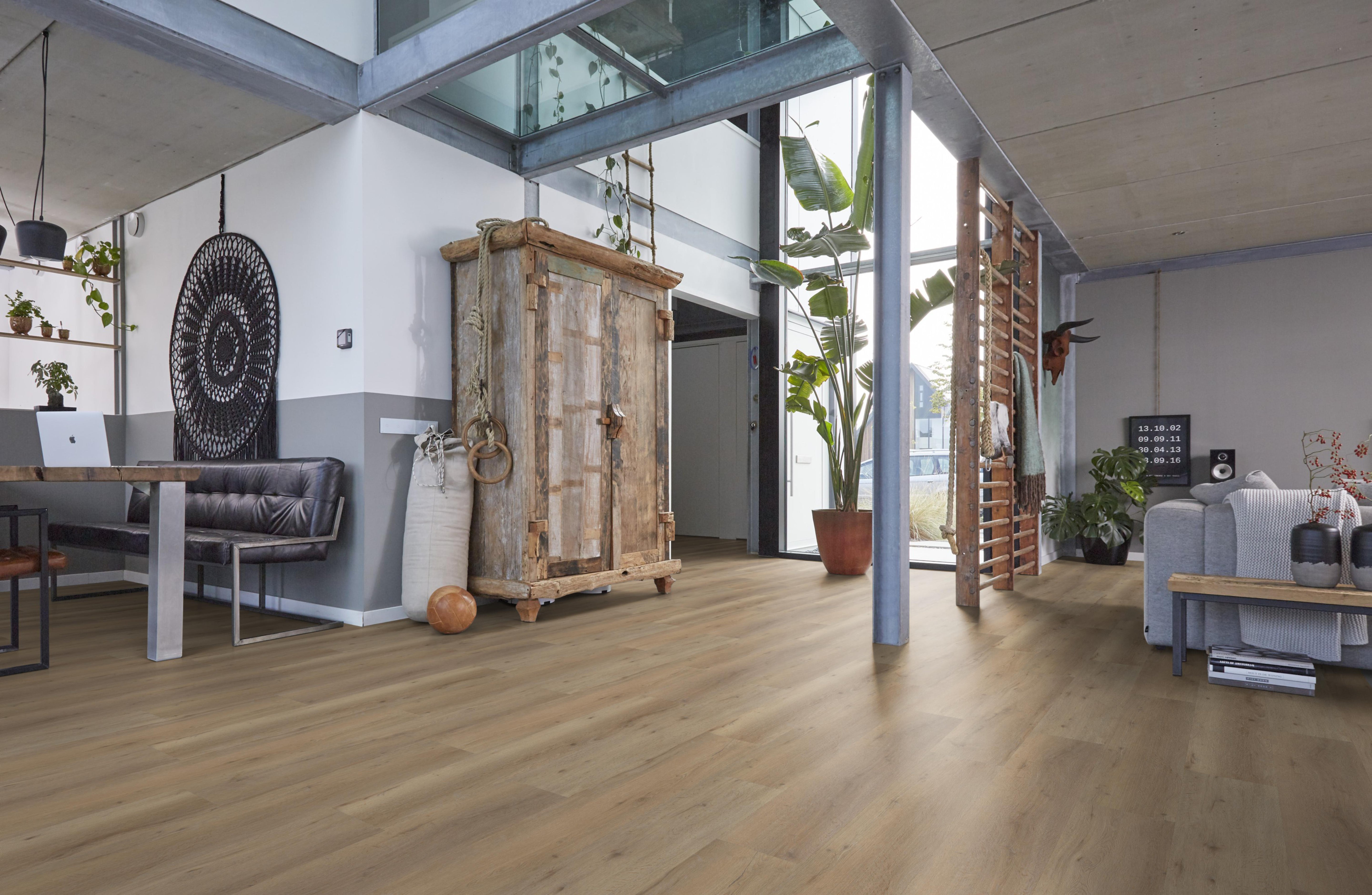 Floorlife LEYTON DRYBACK NATURAL OAK