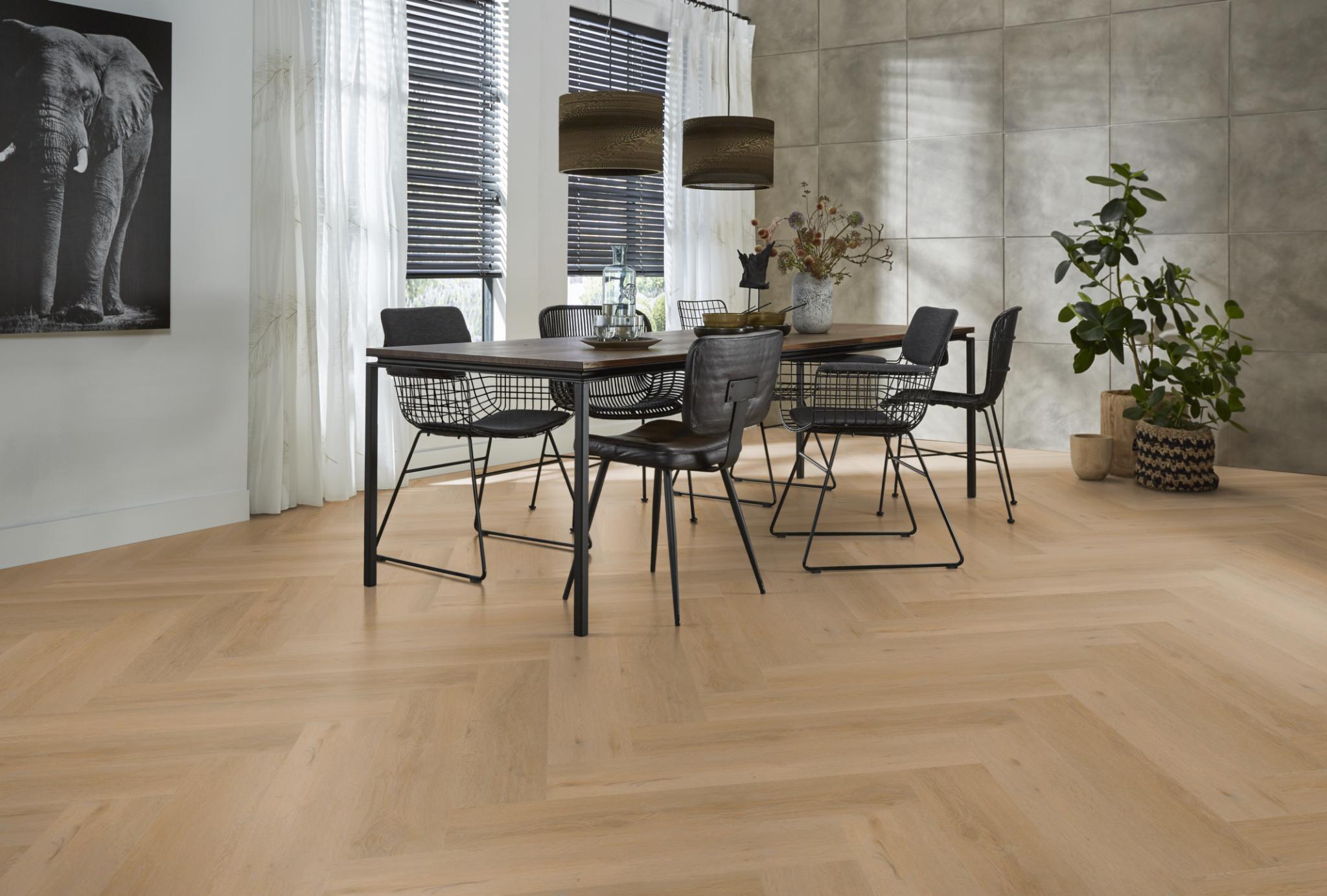 Floorlife YUP LEYTON VISGRAAT DRYBACK WARM OAK