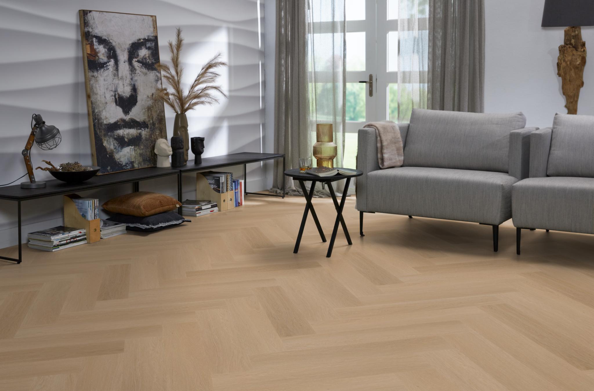 FloorLife YUP FULHAM VISGRAAT DRYBACK DARK OAK