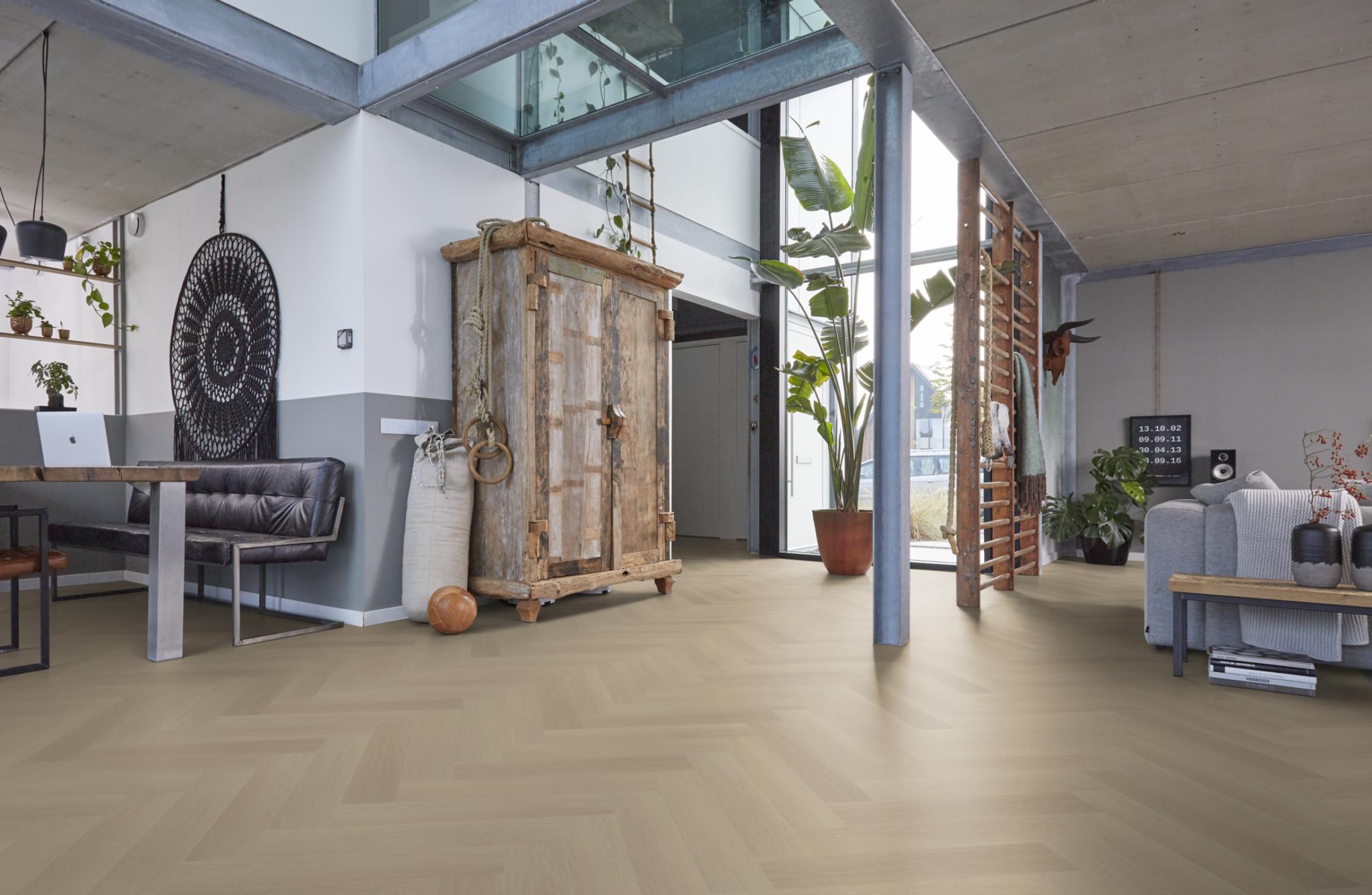 Floorlife YUP FULHAM VISGRAAT DRYBACK BEIGE