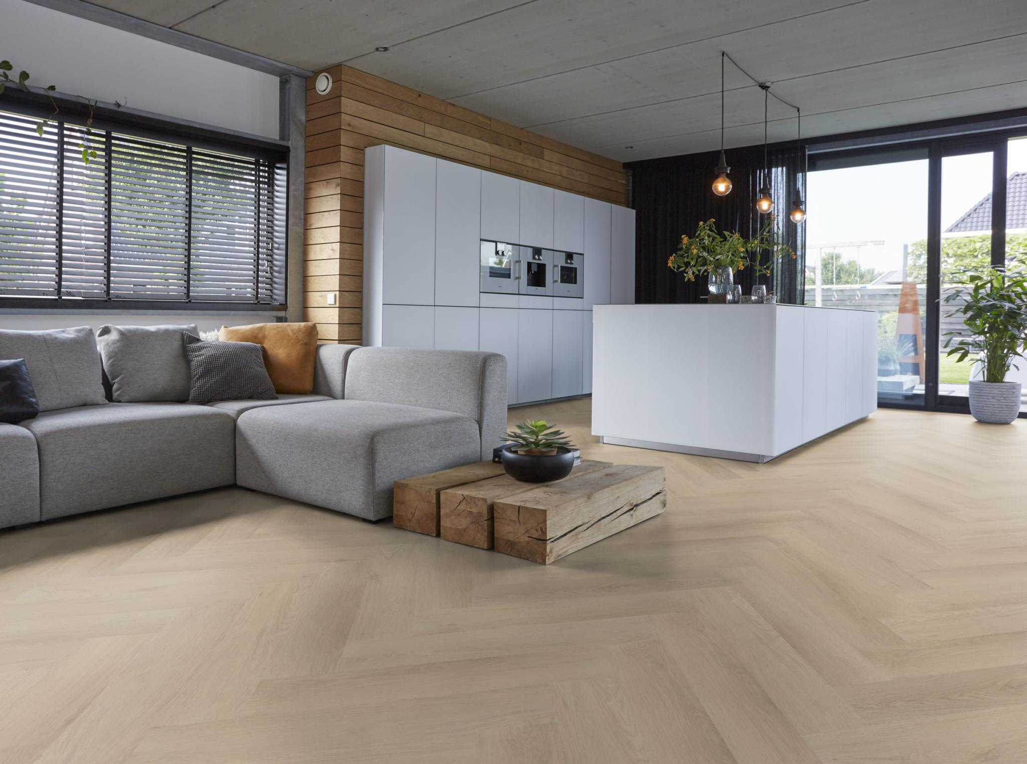 Floorlife YUP MERTON VISGRAAT DRYBACK BEIGE