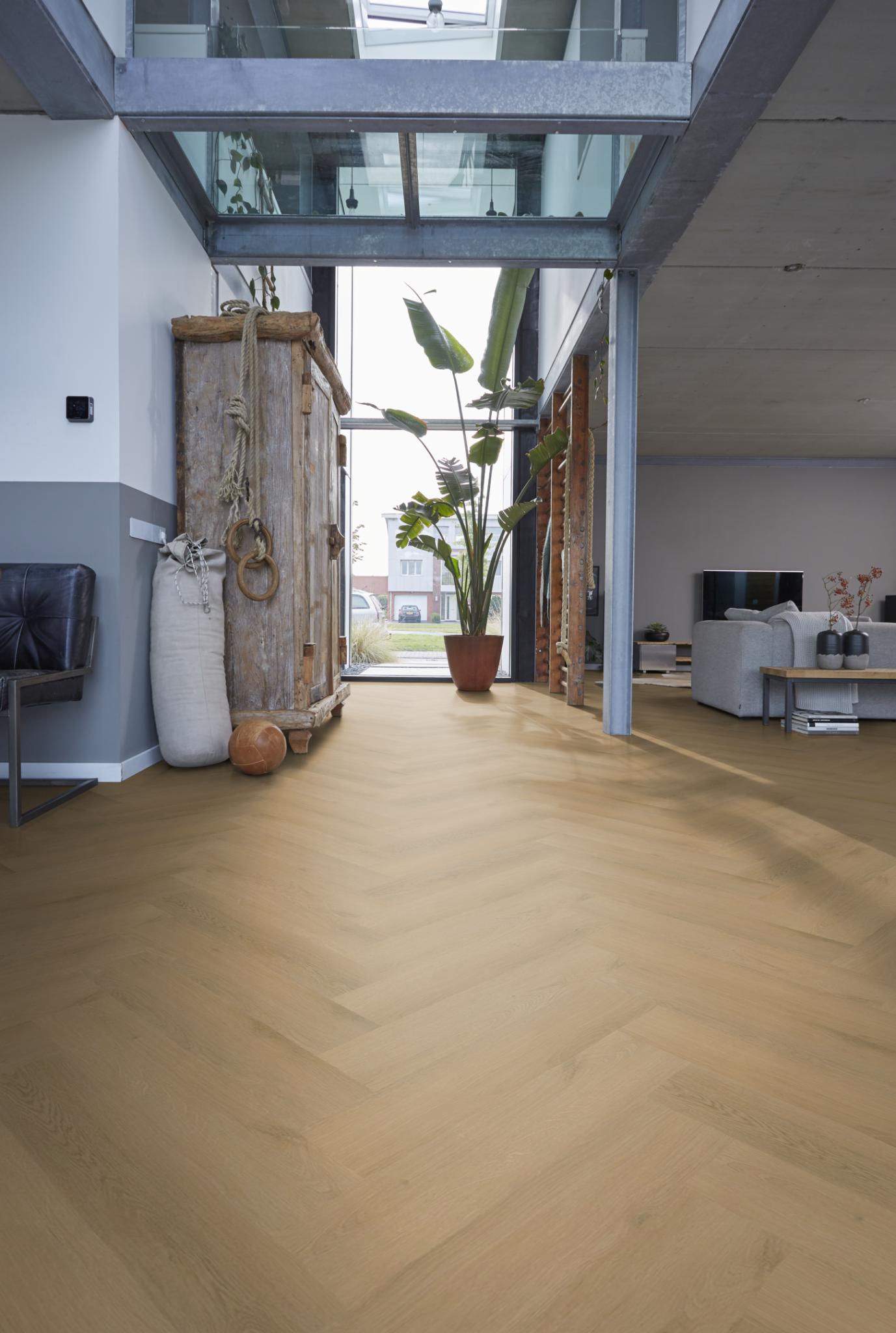 FloorLife YUP MERTON VISGRAAT DRYBACK LIGHT OAK