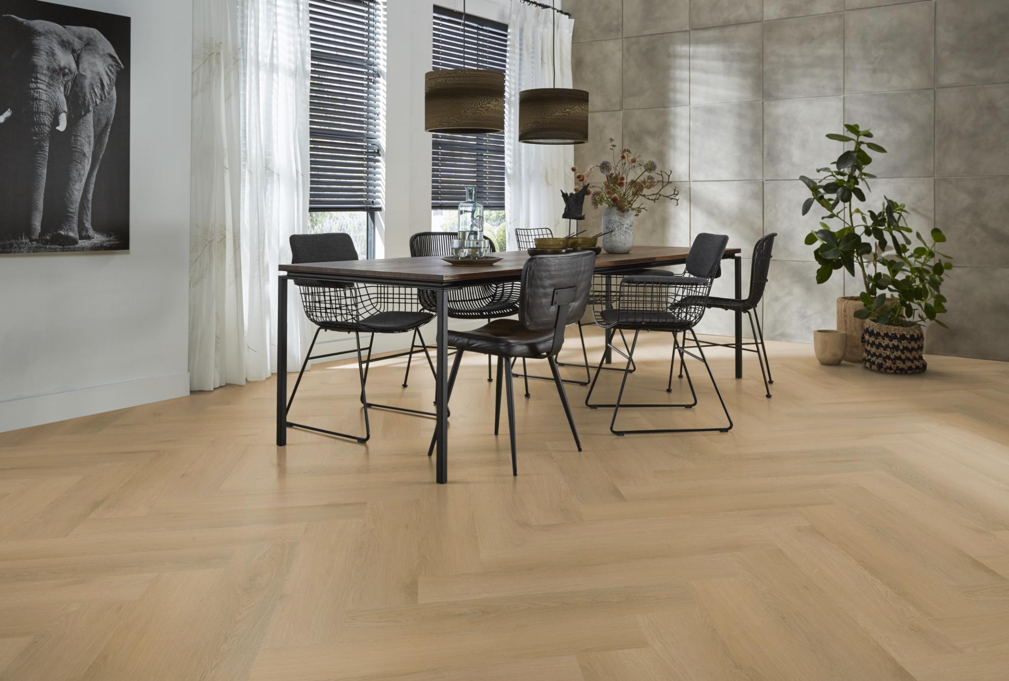 FloorLife YUP MERTON VISGRAAT DRYBACK LIGHT OAK