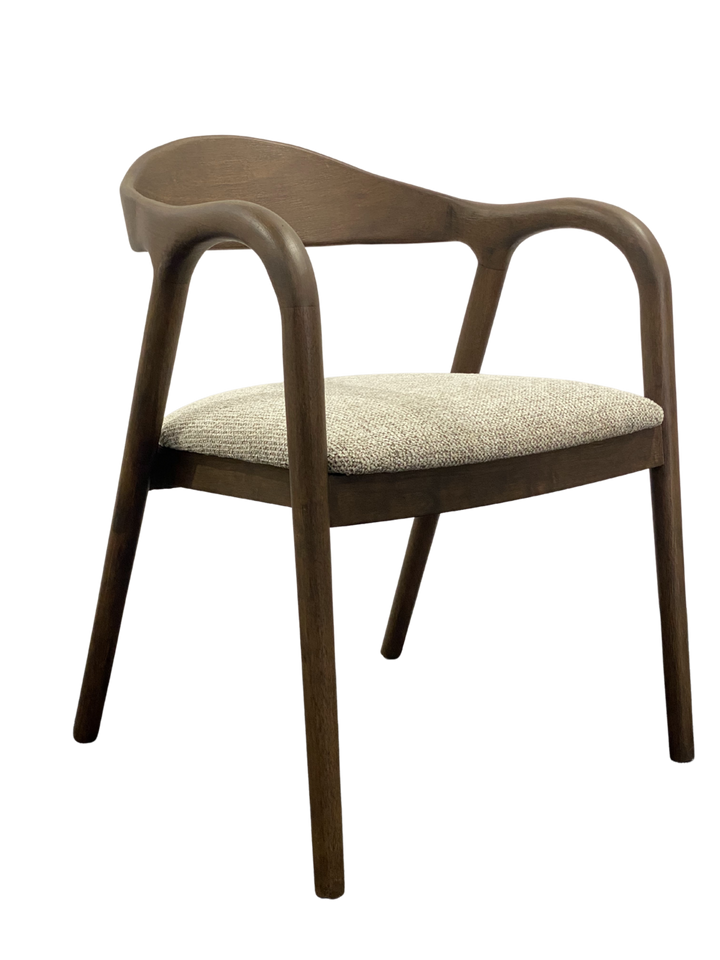 Eetkamerstoel Mihara mocca fancy fire retardant