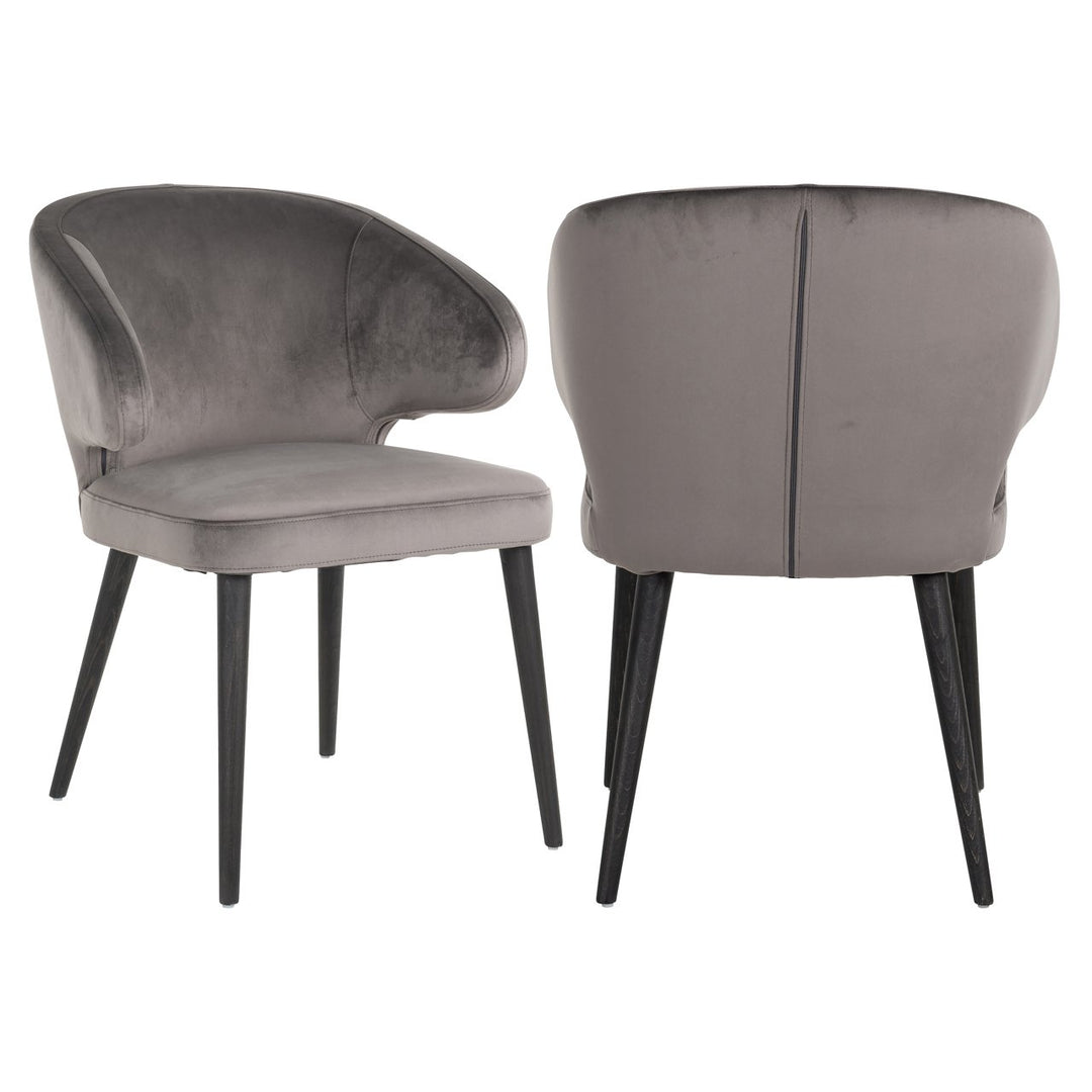 Eetkamerstoel Indigo stone velvet