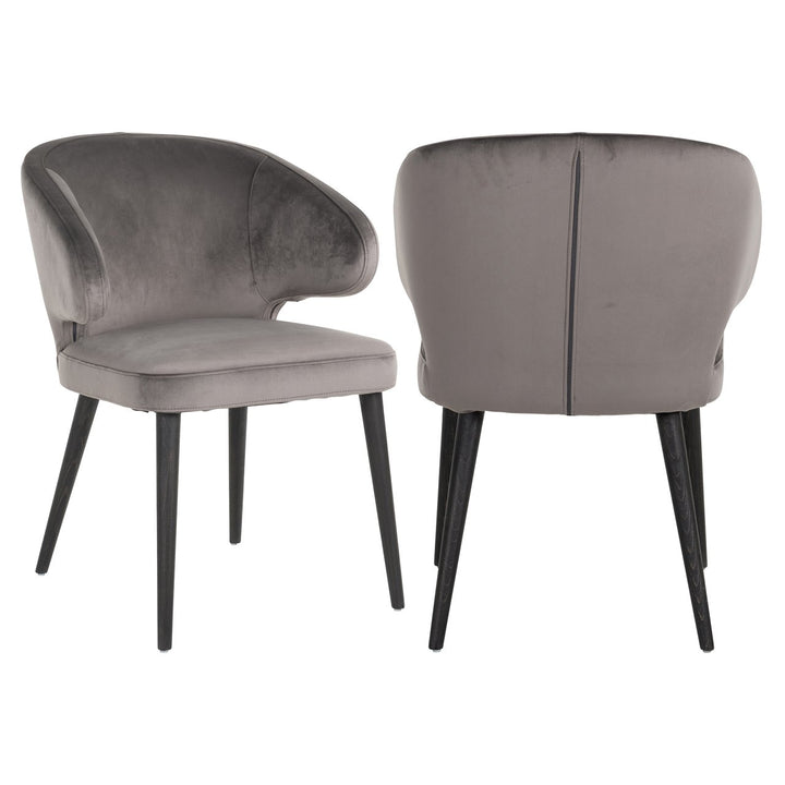 Eetkamerstoel Indigo stone velvet