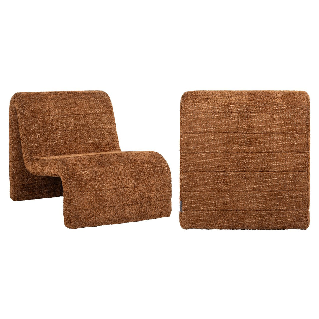 Lounge stoel Kelly lovely cinnamon