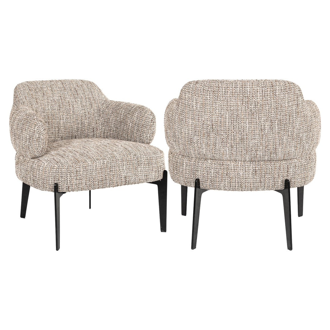 Lounge stoel Venus trendy nature