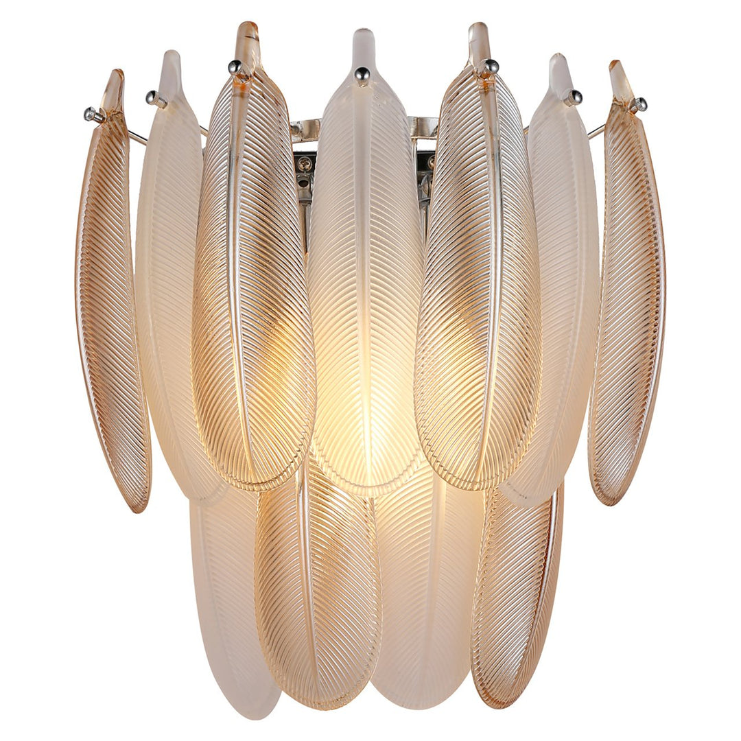 Wandlamp Chloe brass antique