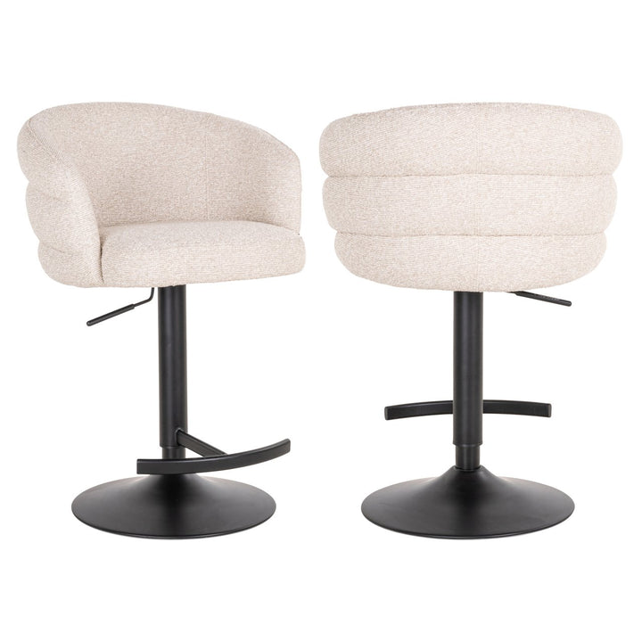 Barstoel Nikki biscotti swivel fire retardant