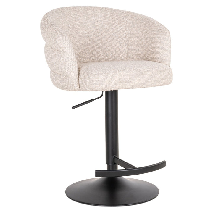 Barstoel Nikki biscotti swivel fire retardant