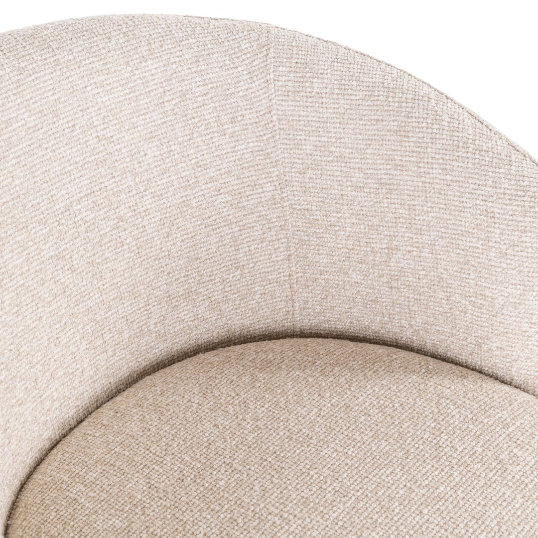 Barstoel Nikki biscotti swivel fire retardant