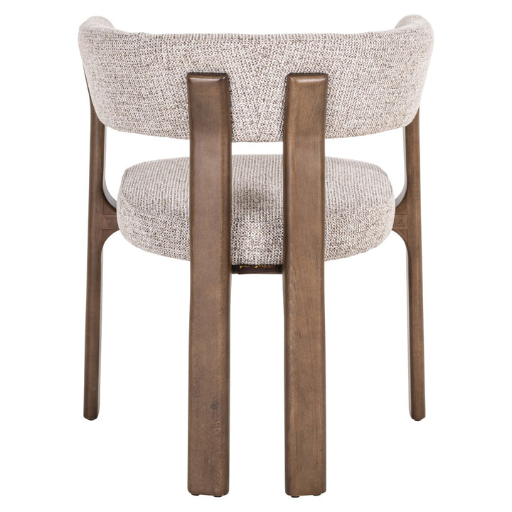 Eetkamerstoel Contigo mocca fancy