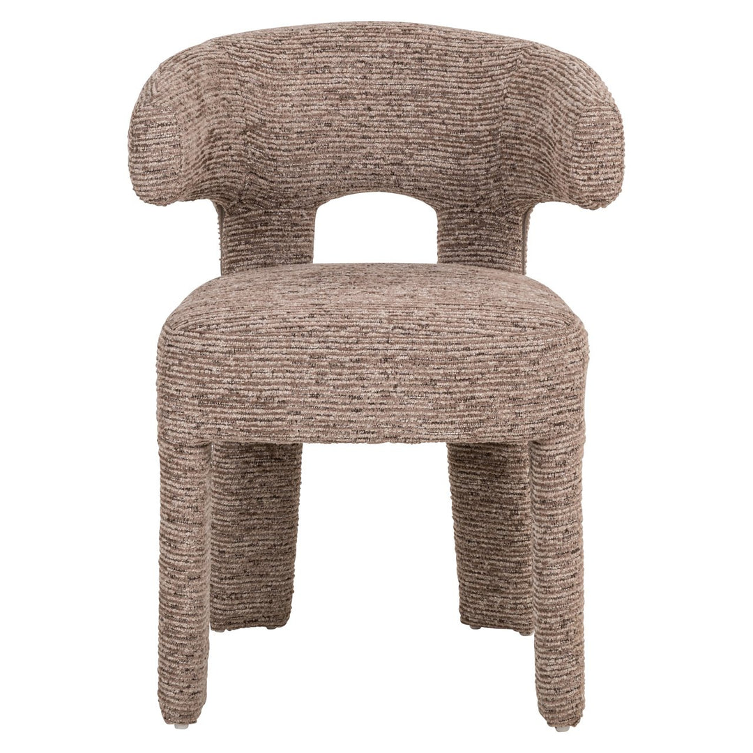 Eetkamerstoel Nerio mocca linear