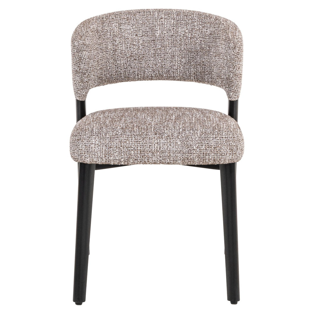 Eetkamerstoel Zeno earth tweed