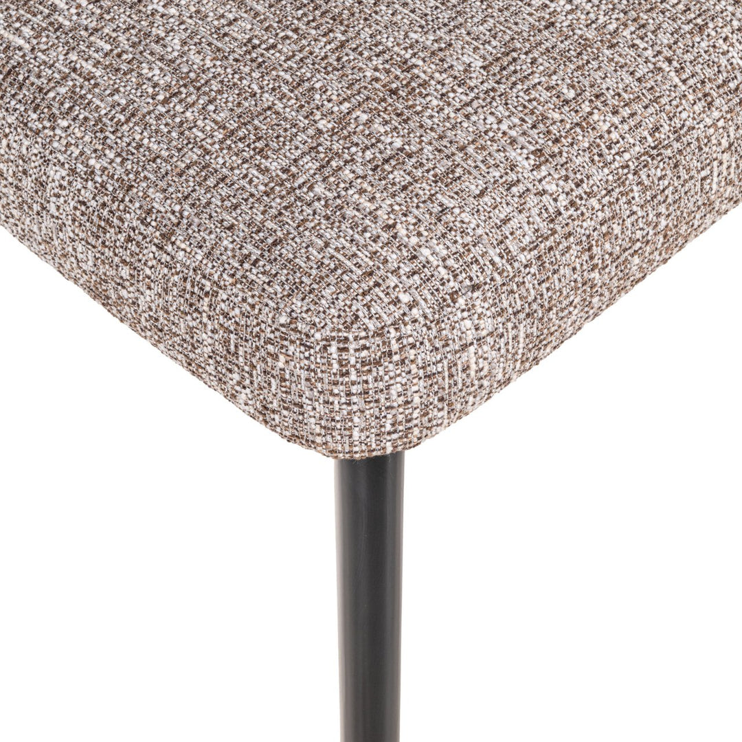 Eetkamerstoel Zeno earth tweed