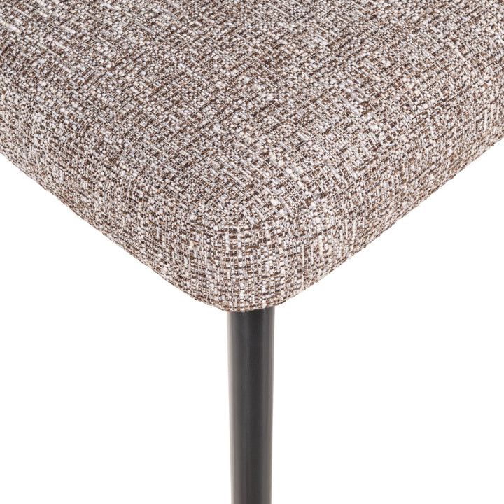 Eetkamerstoel Zeno earth tweed