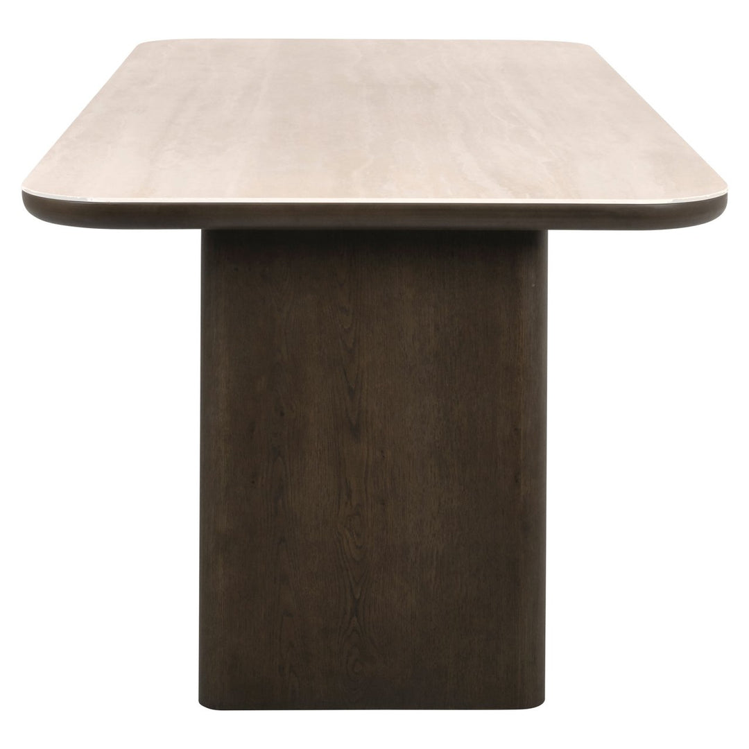 Eettafel Nando brown 230