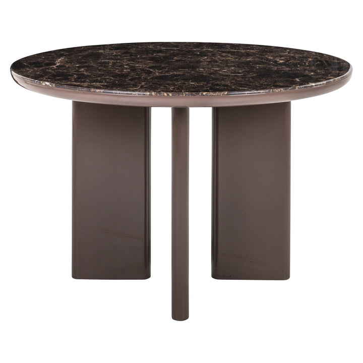 Eettafel Almundi chocolat brown 120Ø
