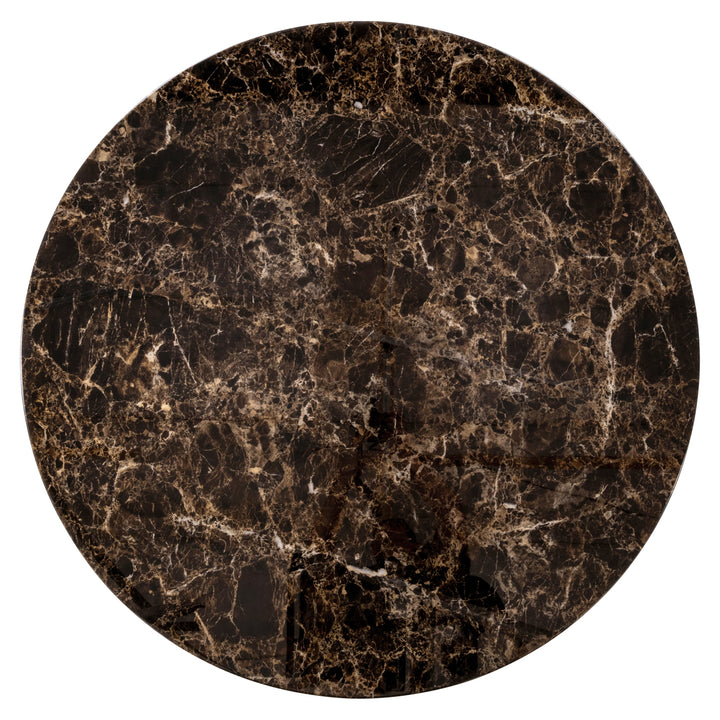 Eettafel Almundi chocolat brown 120Ø