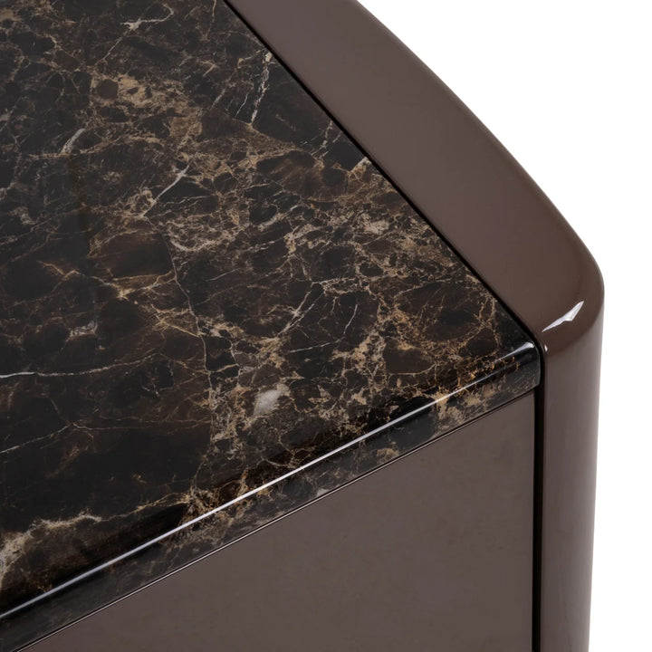 TV-meubel Almundi chocolat brown