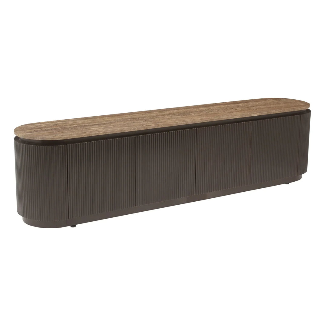 TV-meubel Russo ash brown 4-doors