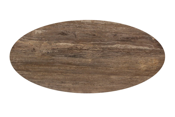 Eettafel Russo ash brown oval 235
