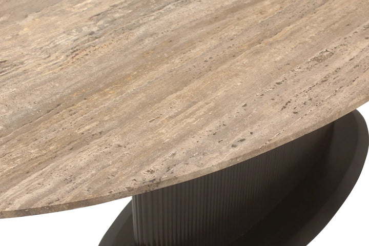 Eettafel Russo ash brown oval 235