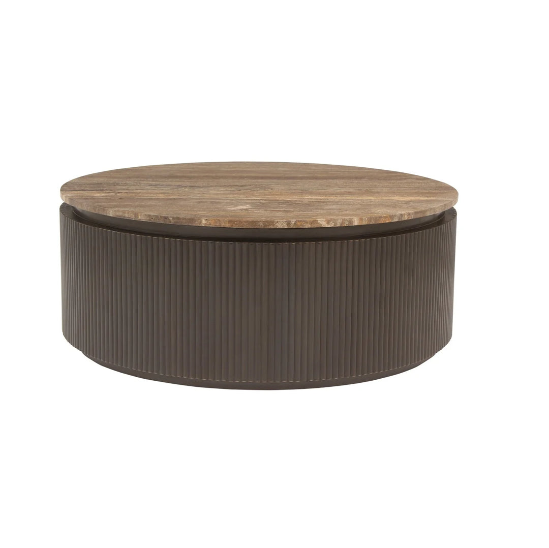 Salontafel Russo ash brown 90Ø