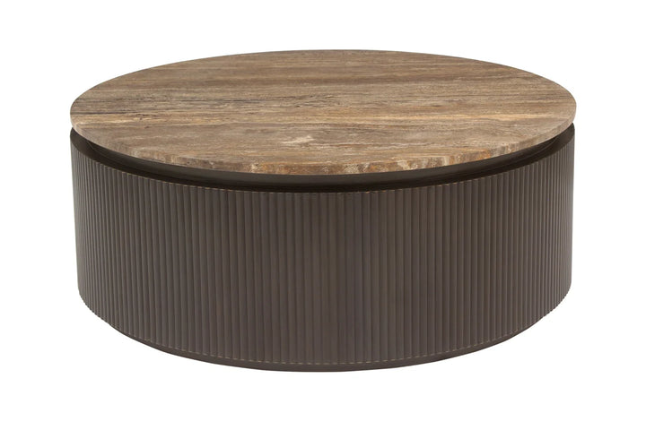 Salontafel Russo ash brown 90Ø