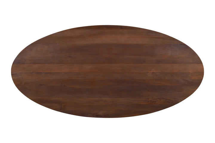 Eettafel Stafford spicebrown oval 230