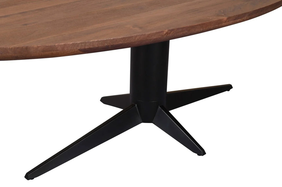 Eettafel Stafford spicebrown oval 230
