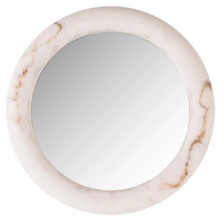 Wandlamp Oravelle white mirror 60Ø