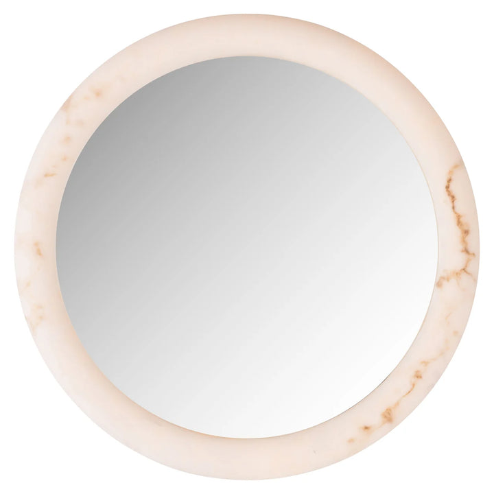 Wandlamp Oravelle white mirror 80Ø