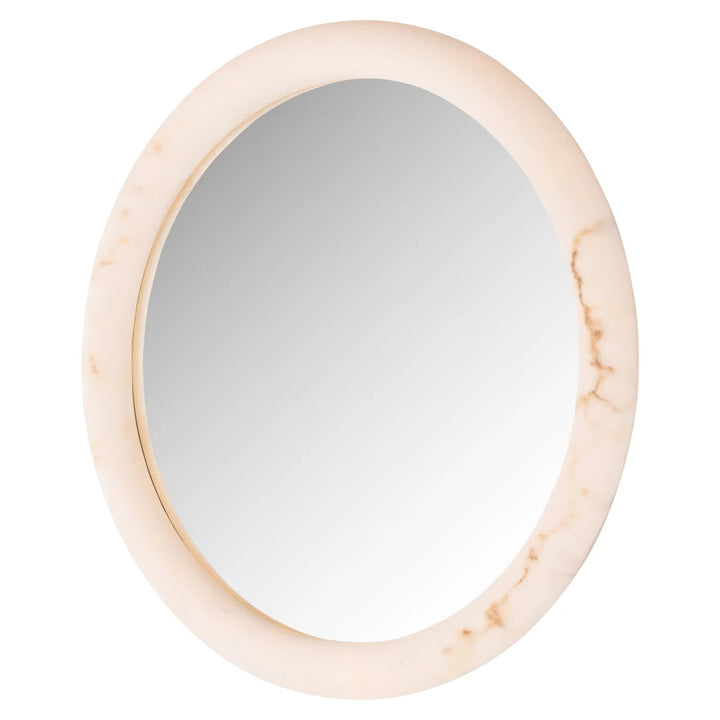 Wandlamp Oravelle white mirror 80Ø