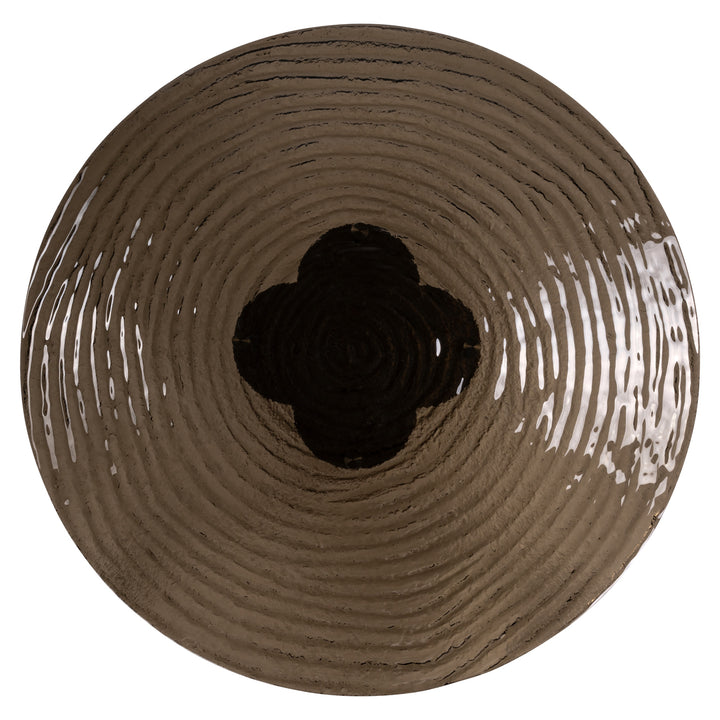 Eettafel Glastonburry gold antique 135Ø