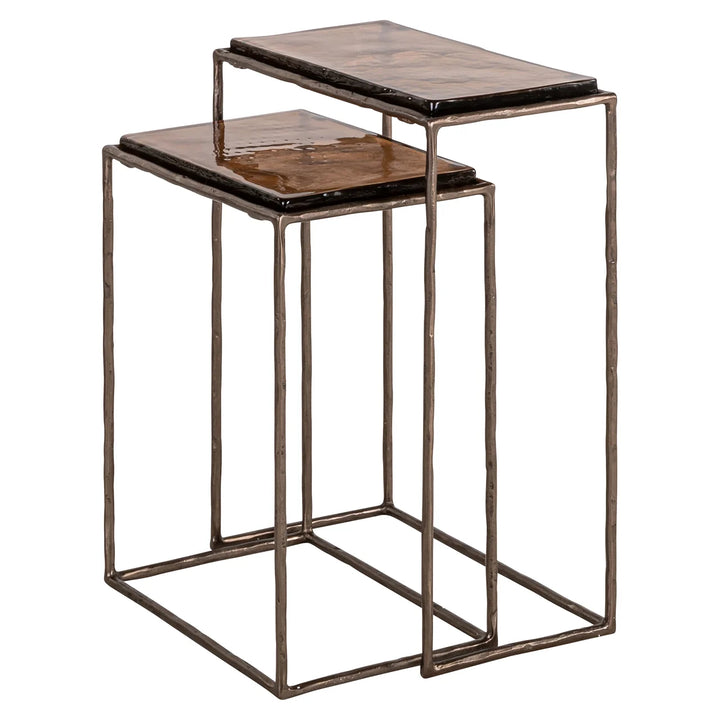 Bijzettafel Villano bronze  (Set of 2)