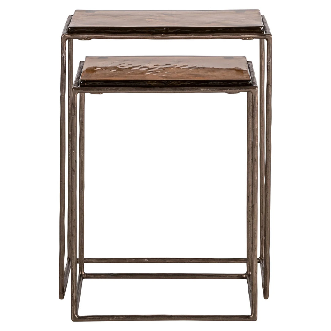 Bijzettafel Villano bronze  (Set of 2)