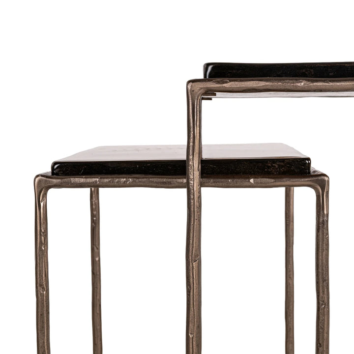 Bijzettafel Villano bronze  (Set of 2)
