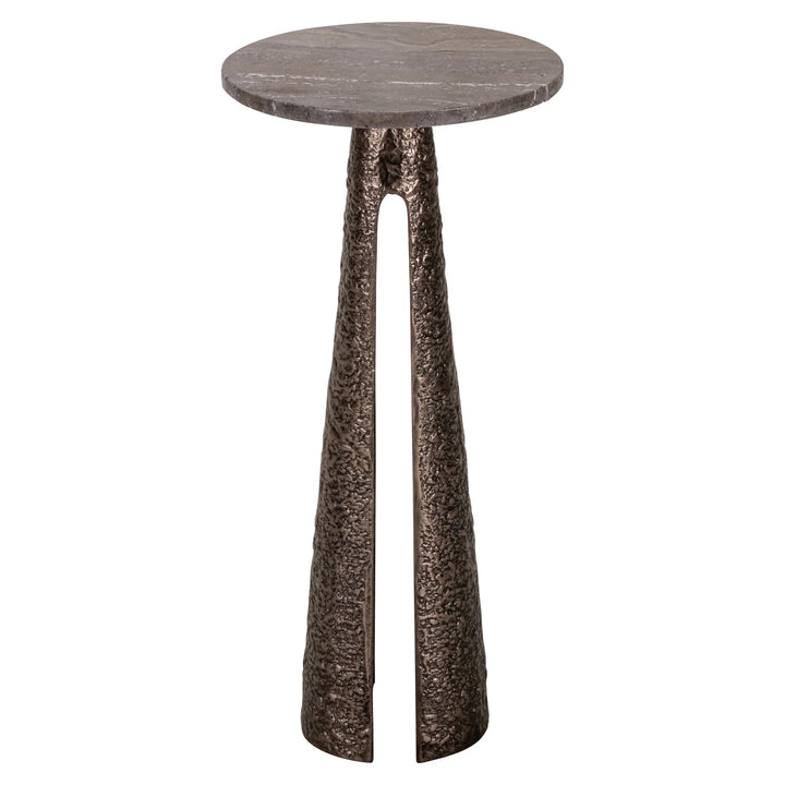 Bijzettafel Eldora bronze 30Ø