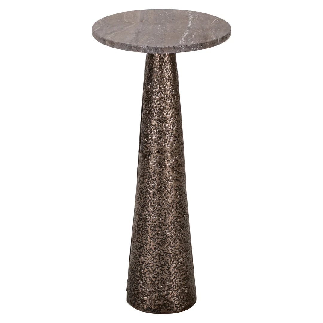 Bijzettafel Eldora bronze 30Ø