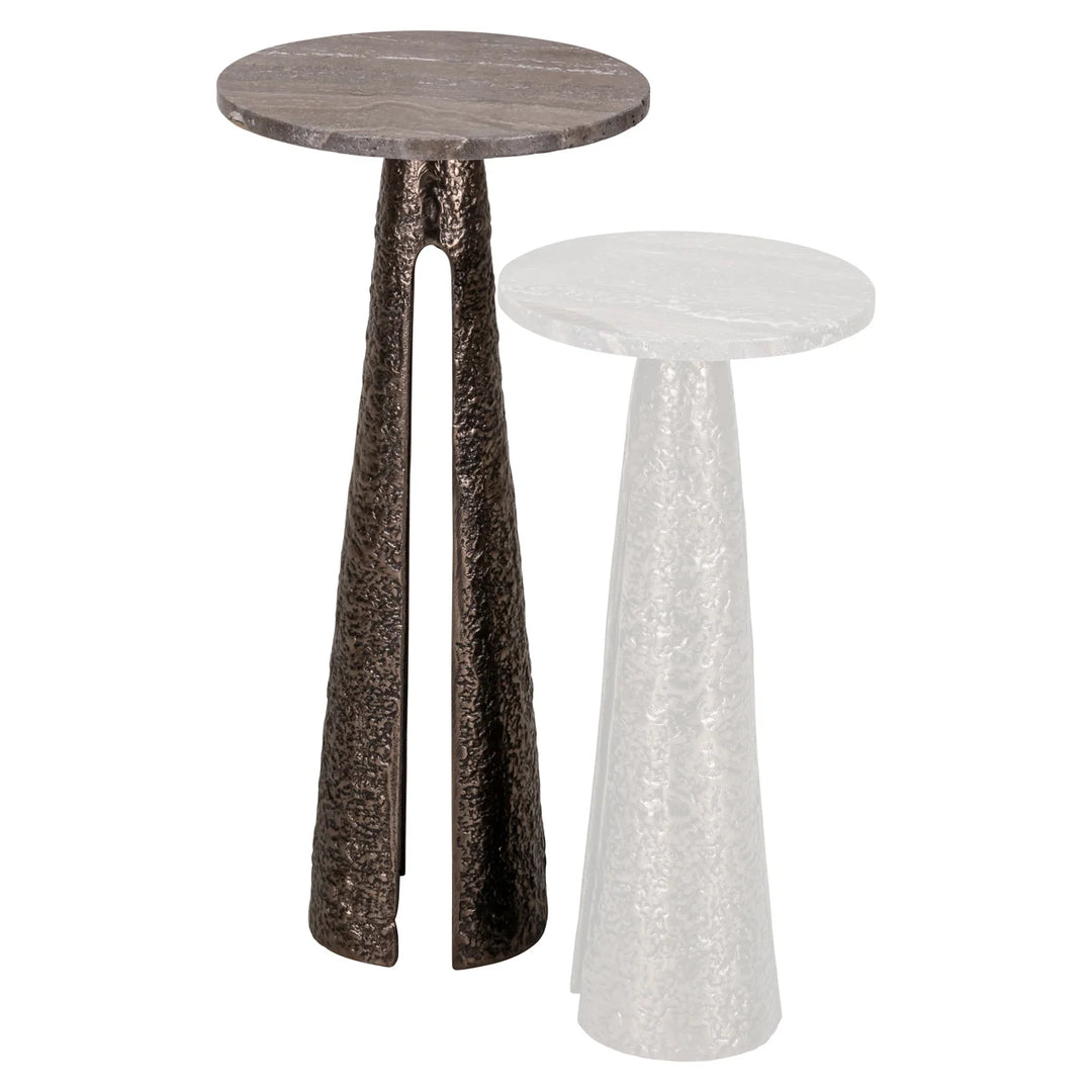Bijzettafel Eldora bronze 30Ø