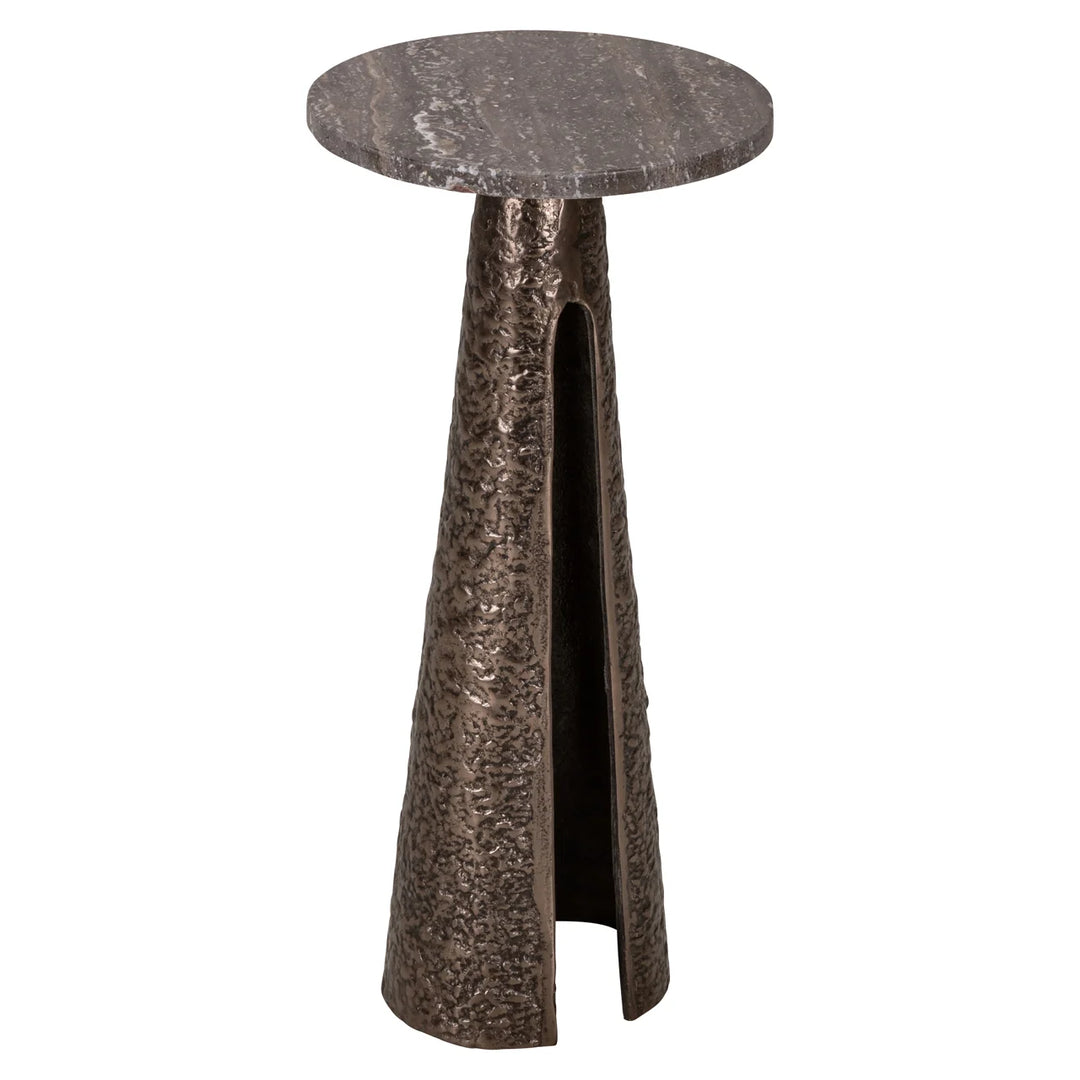 Bijzettafel Eldora bronze 25Ø