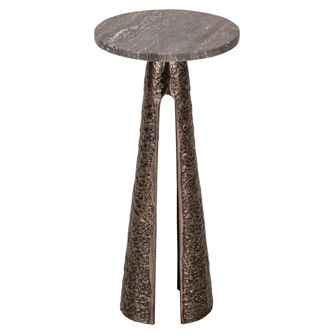 Bijzettafel Eldora bronze 25Ø
