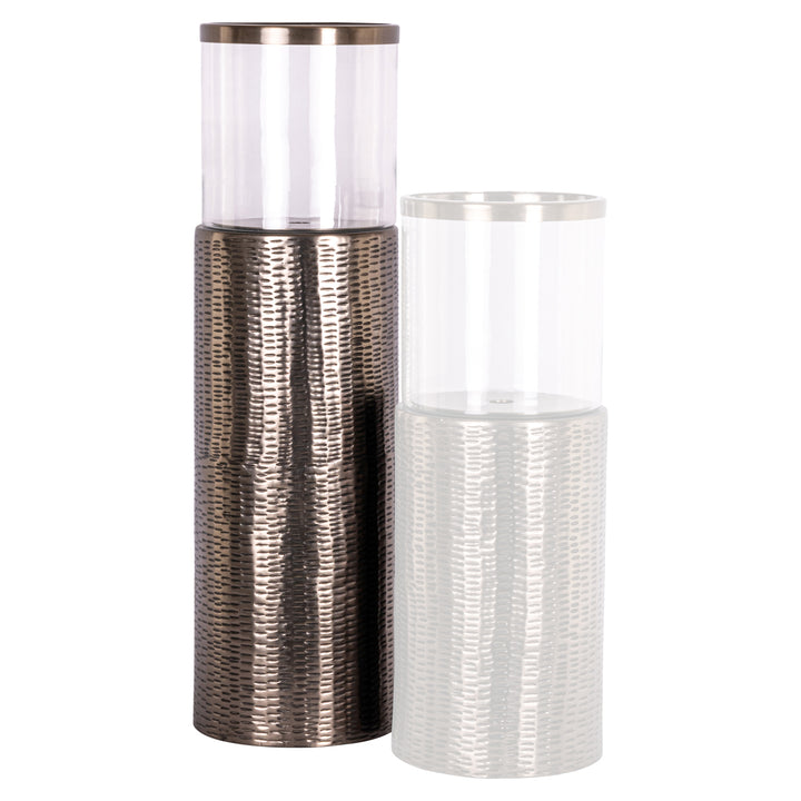 Windlicht Faylen bronze L