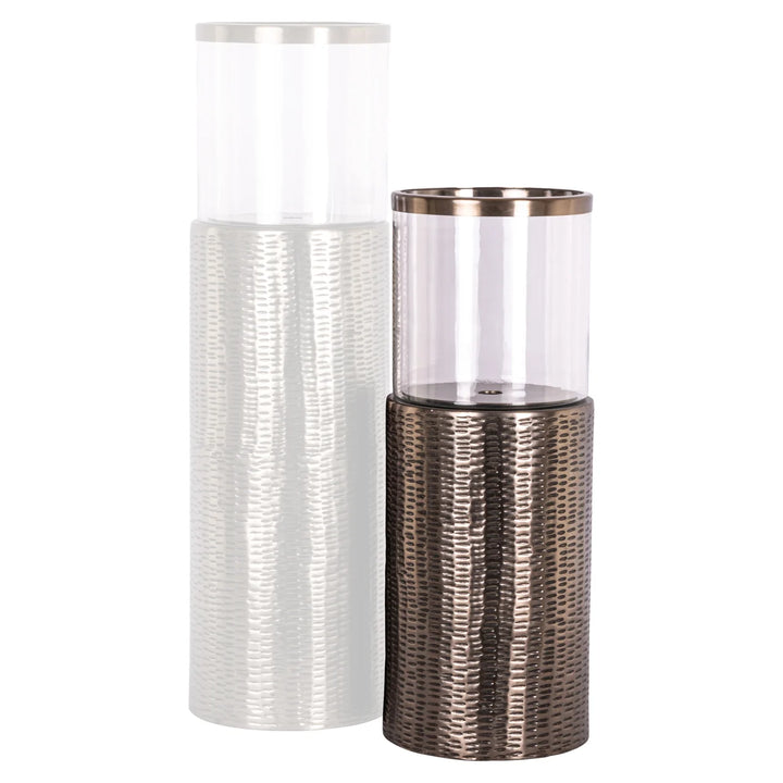 Windlicht Faylen bronze S