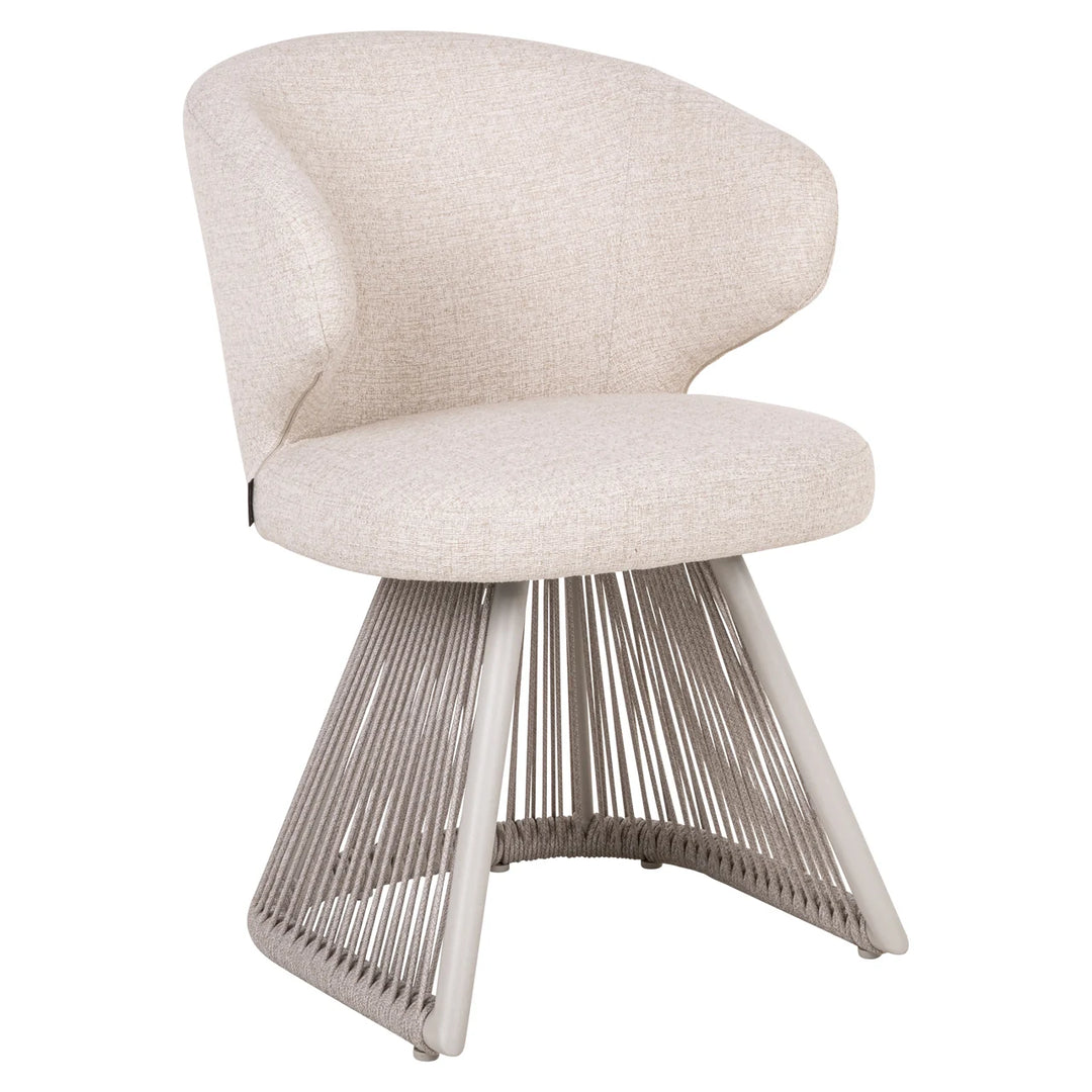 Outdoor eetkamerstoel Nuba beige alpine