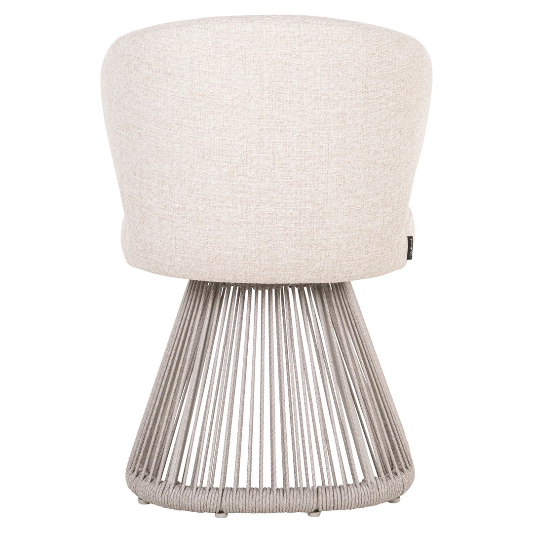 Outdoor eetkamerstoel Nuba beige alpine