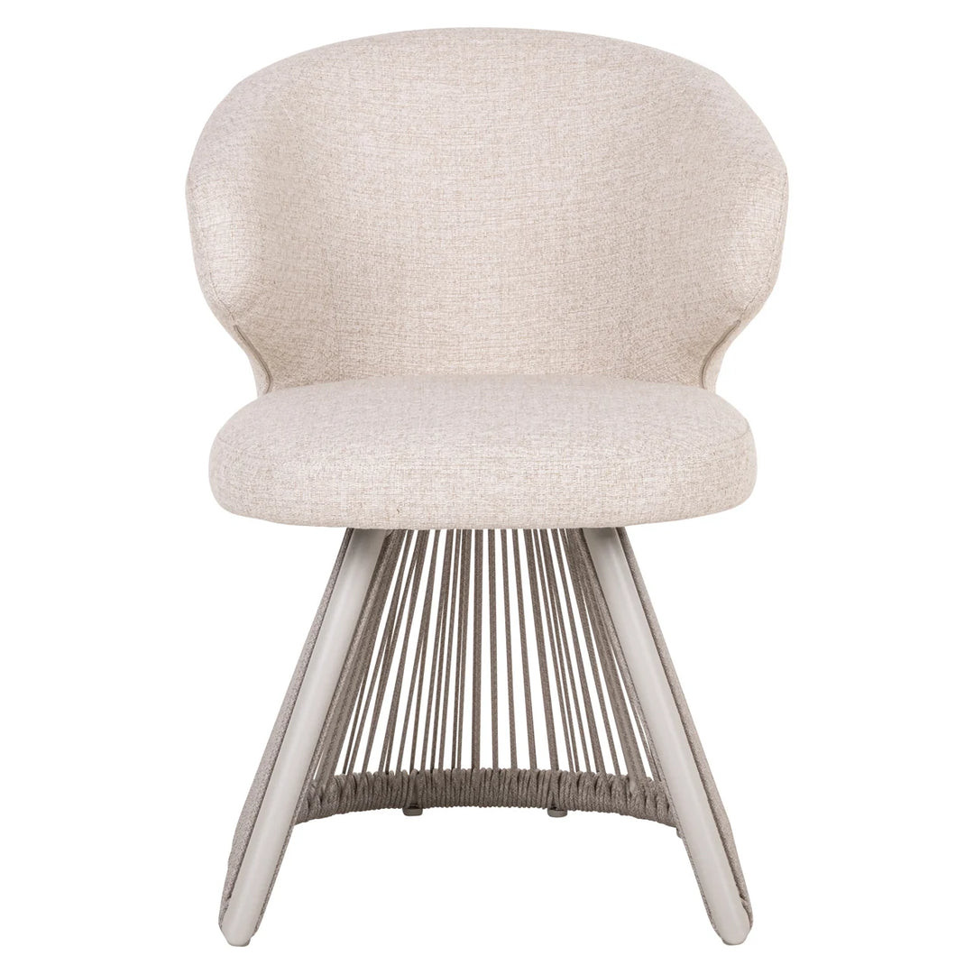 Outdoor eetkamerstoel Nuba beige alpine
