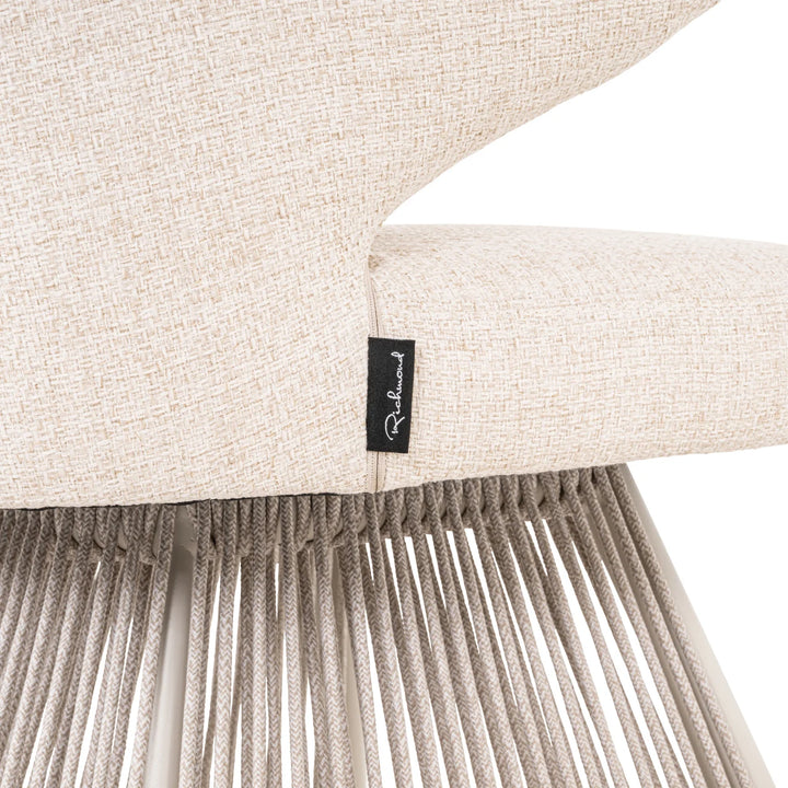 Outdoor eetkamerstoel Nuba beige alpine